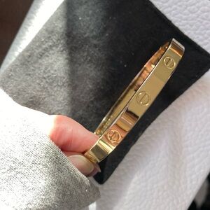 1970 Cartier Aldo Cipullo x Charles Revson Gold Love Bracelet